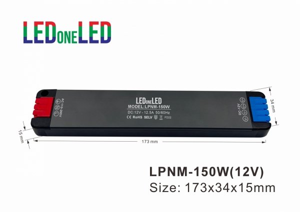 NAJCIEŃSZY ZASILACZ SUPER SLIM NAMI 12V 150W IP20