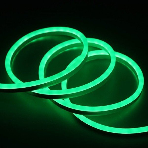 NEON LED 230V 15x25 BIG SIZE PCV 1M RÓŻNE KOLORY 100cm IP67