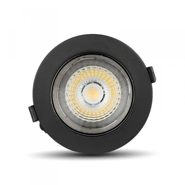 Oprawa Downlight V-TAC SAMSUNG CHIP 30W Czarna Uchylna VT-2-13 4000K 2900lm 5 Lat Gwarancji