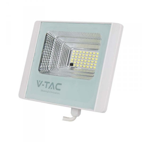 Projektor LED Solarny V-TAC 40W Biały IP65, Pilot, Timer VT-200W 4000K 3100lm