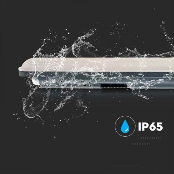 Oprawa Hermetyczna V-TAC X-SERIES 120cm 36W 120Lm/W Czujnik ruchu VT-1253S 6500K 4320lm