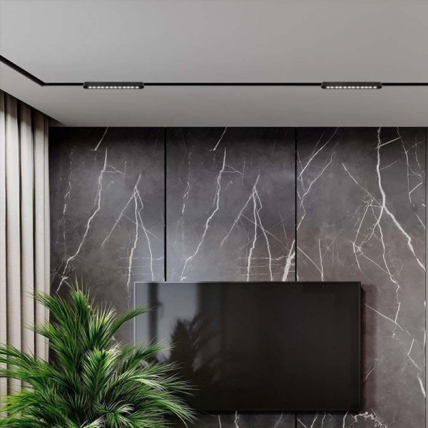 Oprawa szynoprzewód magnetyczny 48V V-TAC 12W LED 35st VT-4212 6400K 1100lm 3 lata gwarancji