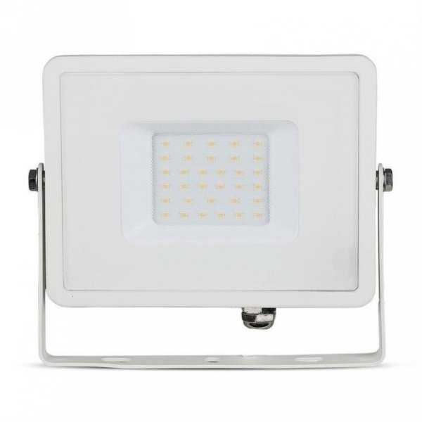 Projektor LED V-TAC 30W SAMSUNG CHIP Biały VT-30-W 6400K 2400lm 5 Lat Gwarancji