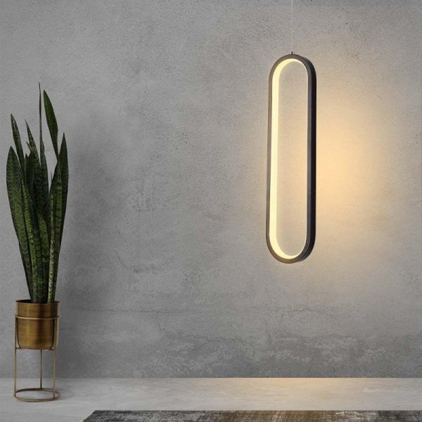 Oprawa zwieszana V-TAC 13W LED czarna VT-7829 4000K 1500lm