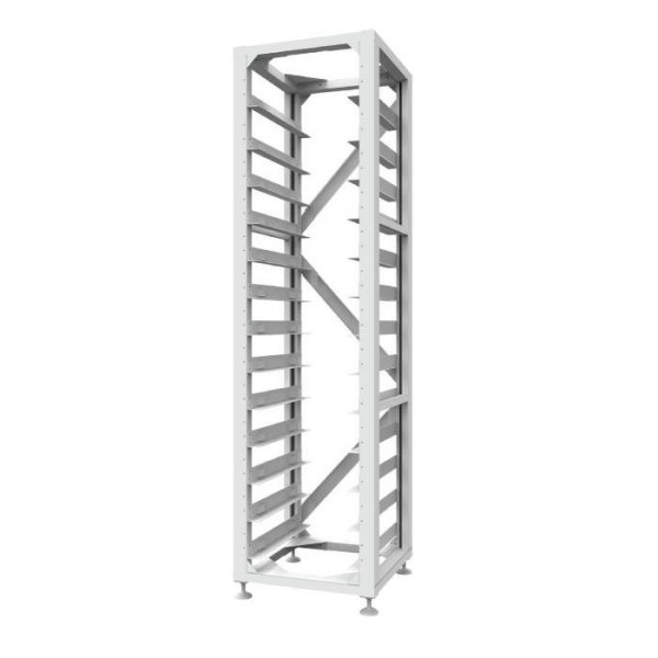 Stojak Regał RACK V-TAC DEYE 19 CALI do Magazynów Energii SKU11862 oraz BMS SKU11863 V-TAC 3U-HRACK 10 Lat Gwarancji