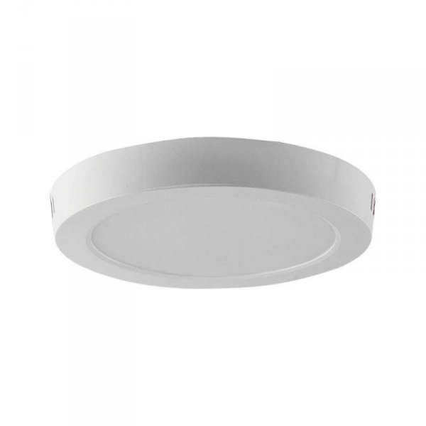 Panel Natynkowy V-TAC 6W LED SAMSUNG CHIP Okrągły 121x30mm VT-60006RD-S 6500K 660lm 5 Lat Gwarancji