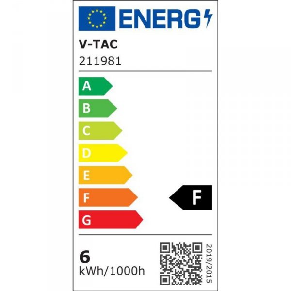 Żarówka LED V-TAC 6W GU10 110st ściemnialna VT-247 3000K 445lm