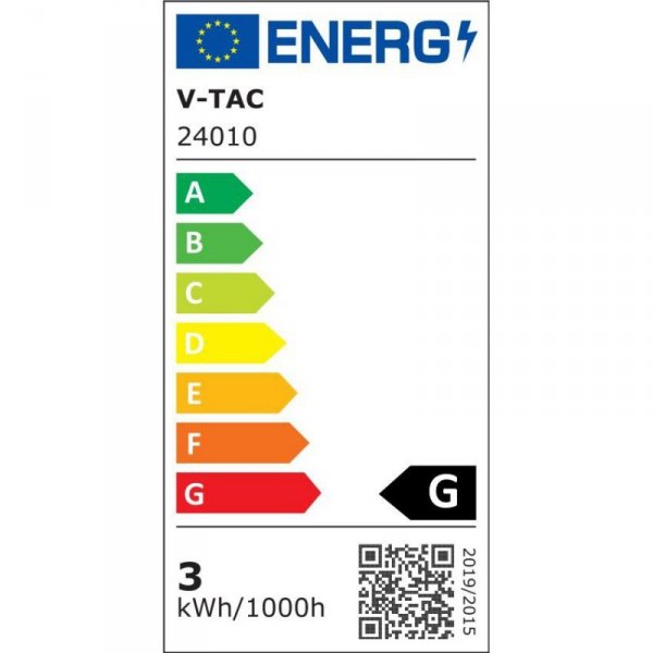 Oprawa schodowa wymienne fronty 3W LED V-TAC biała / czarna okrągła 230V IP65 3w1 CCT VT-10184 3000K-4200K-6400K 170lm 3 lata gw