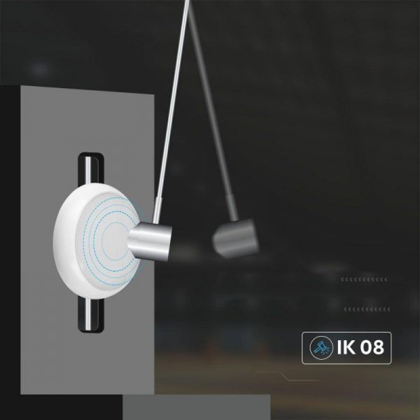 Oprawa sufitowa plafoniera V-TAC 8W/16W/20W LED czujnik/CCT/awaria 3godziny CREE CHIP IP65 IK08 VT-8633 3000K-4000K-6400K 2700lm