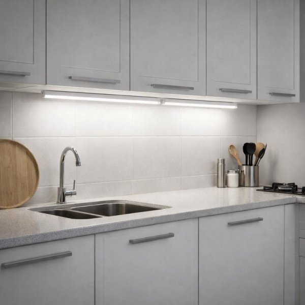 Oprawa LED belka liniowa V-TAC CREE CHIP 7W 60cm z włącznikiem VT-065 3000K 700lm 6 lat gwarancji