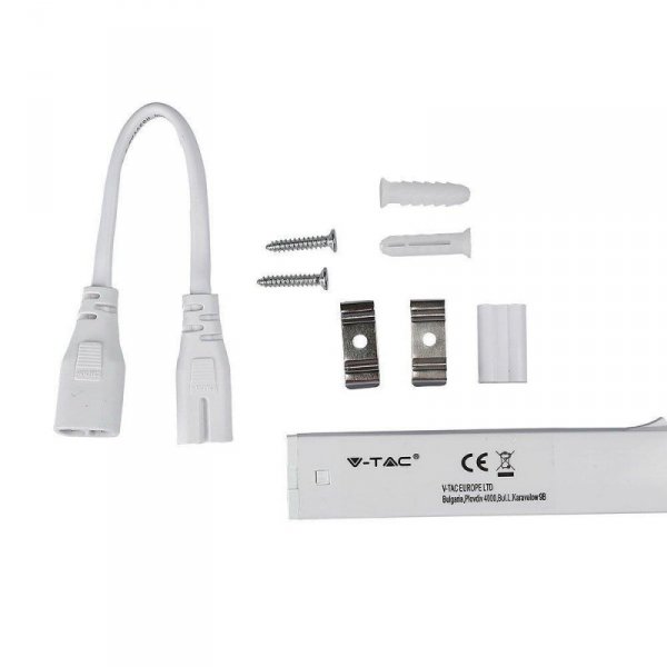 Oprawa LED belka liniowa V-TAC CREE CHIP 7W 60cm z włącznikiem VT-065 6500K 700lm 6 lat gwarancji