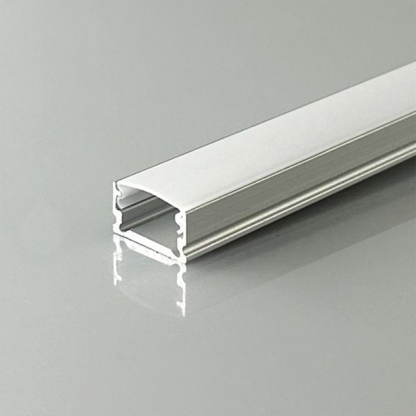 Profil do LED zestaw, ALU anodowany V-TAC 2mb klosz mleczny 13,2x7mm VT-81133 5 lat gwarancji