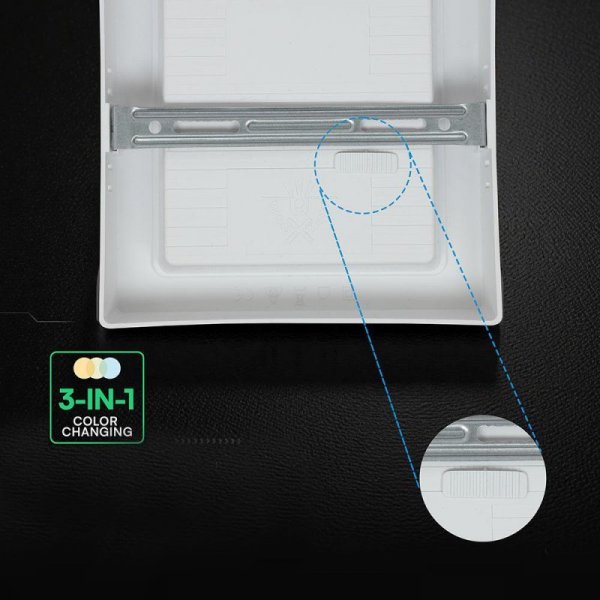 Panel natynkowy downlight V-TAC 18W LED CREE CHIP kwadrat 214x214mm VT-60018CCT 3000K-4000K-6500K 1980lm 6 lat gwarancji