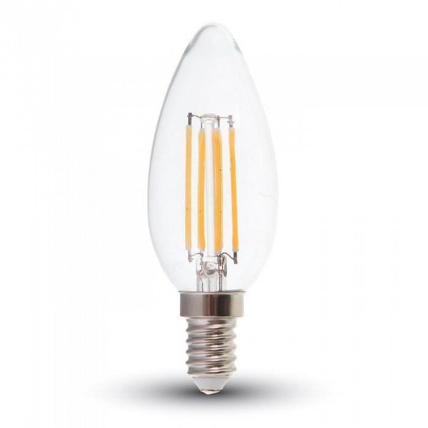 Żarówka LED V-TAC V-TAC 6W Filament E14 Świeczka VT-2127 3000K 600lm