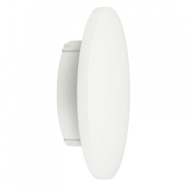 Oprawa Ścienna Kinkiet 6W V-TAC Bridgelux Biały Okrągły IP65 VT-741 4000K 660lm
