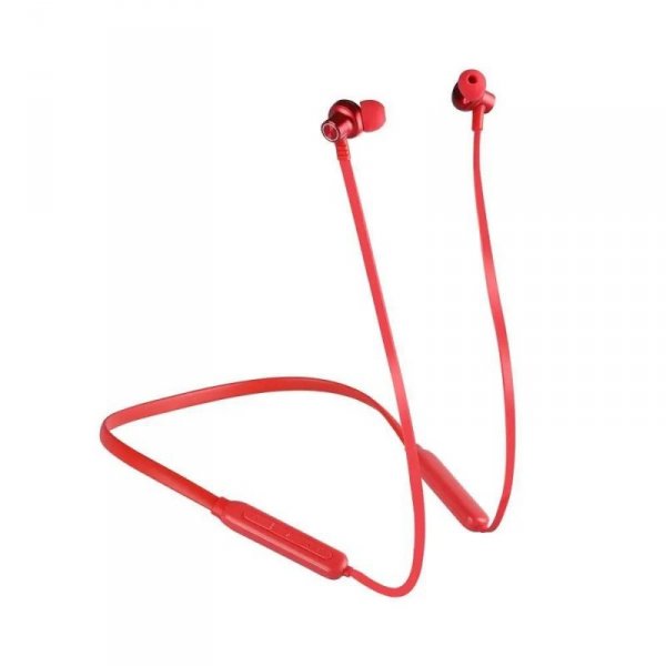 Sportowy zestaw słuchawkowy bluetooth V-TAC 500mAh czerwony V-TAC VT-6166