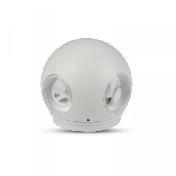 Kinkiet ścienny V-TAC 4W LED biały okrągły IP65 VT-834 4000K 440lm