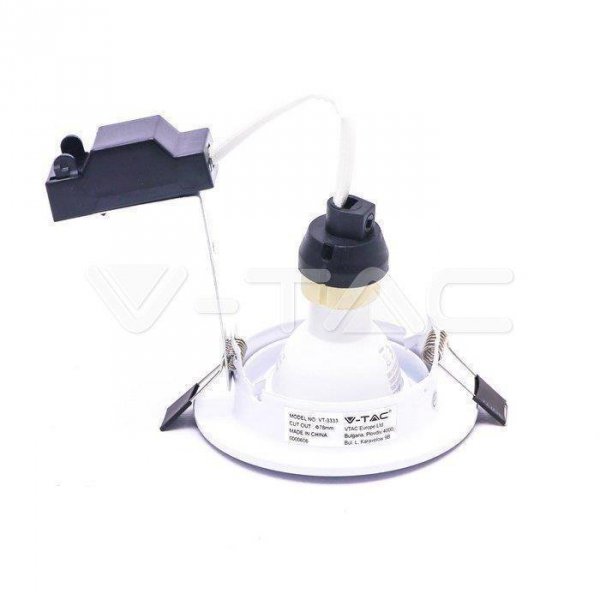 Zestaw oczek 3x5W GU10 białe V-TAC VT-3333 6400K 400lm