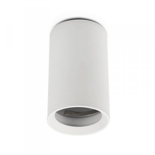 Oprawa V-TAC aluminiowa GU10 okrągła natynkowa tuba biała 60x100mm VT-807-W 3 lata gwarancji