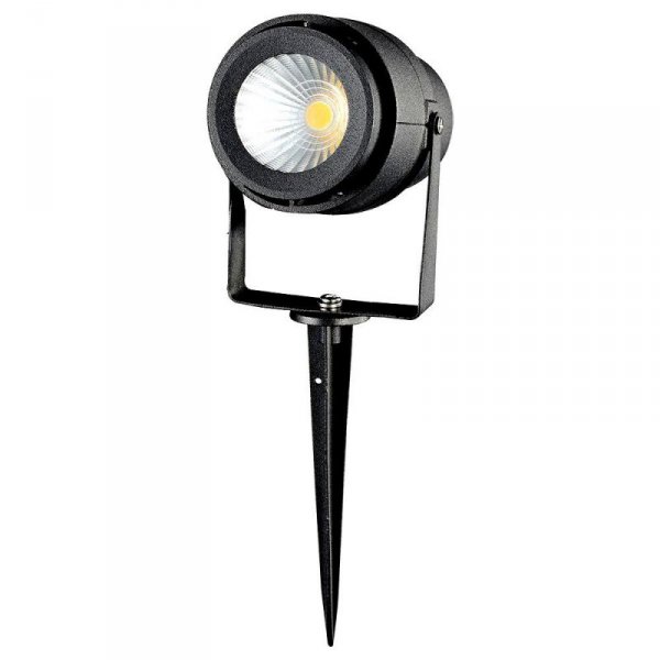 Oprawa gruntowa ogrodowa wbijana LED V-TAC 12W czarna VT-857-B 3000K 880lm