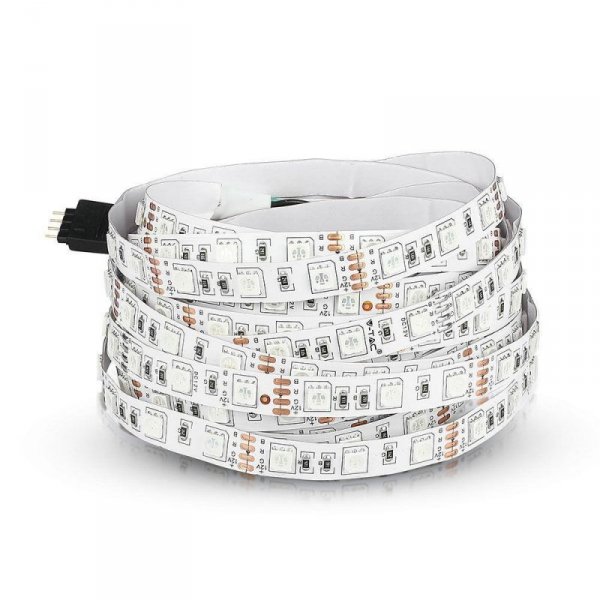 Taśma LED V-TAC 12V SMD5050 300LED IP20 7W/m VT-5050 IP20 RGB