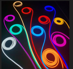 NEON LED 24V SILICONE 6X12 ZIELONY IP67 R5 1M