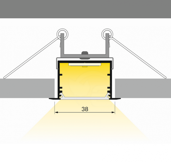 Profil aluminiowy LED VARIO30-07 1m.