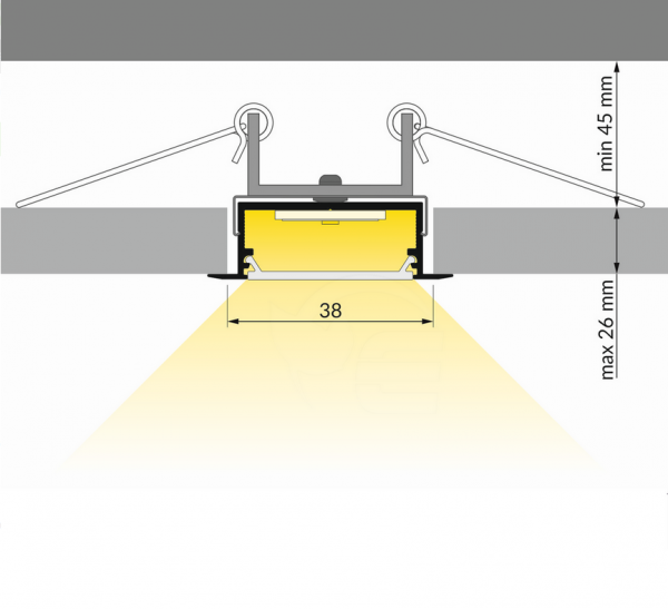 Profil aluminiowy LED VARIO30-06 2m.