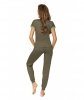 Piżama damska Demi Khaki wiskoza Donna