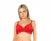 Biustonosz Push-up czerwony Desire Nipplex 