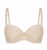 Biustonosz push-up Casilda II Nipplex beżowy