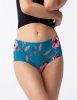 Majtki z wysokim stanem Julimex Simple Maxi Wild Rose