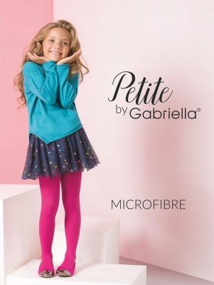 Rajstopy dziecięce  Microfibre 40 den Coral różowe Gabriella