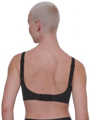 Biustonosz sloggi ZERO Feel 2.0 Soft bra czarny 