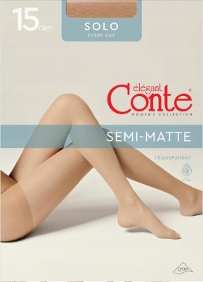 Rajstopy Conte 15 den Solo Every day natural 