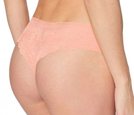 Majtki Sloggi Zero Lace H Hipstring pomarańczowe 