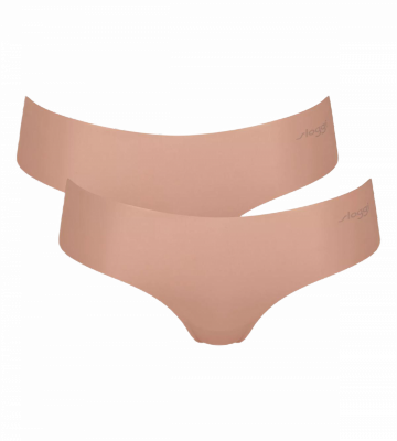 2x Majtki Sloggi Zero Microfibre Hipster beż