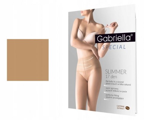 Rajstopy wyszczuplające Gabriella Slimmer 17 den neutro