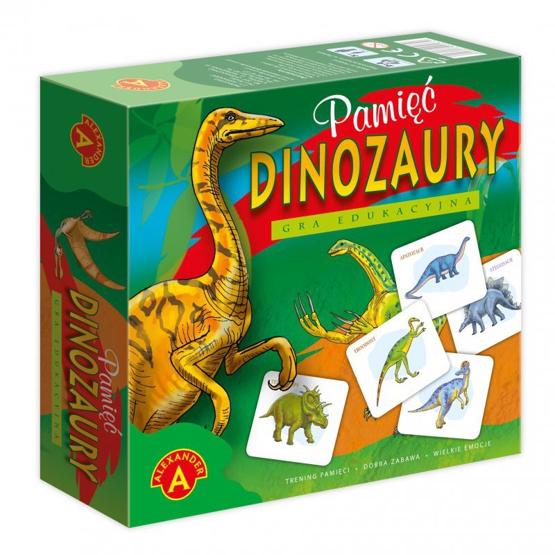 Gra Pamięć dinozaury
