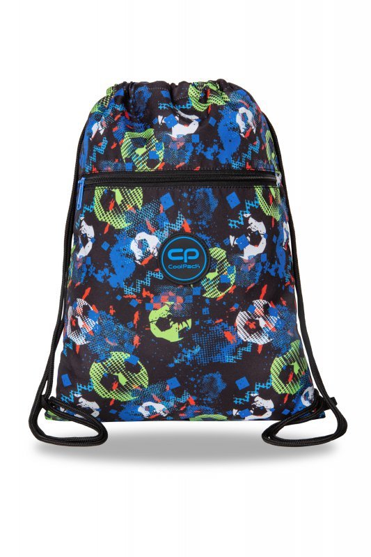 Worek na buty Coolpack VERT FOOTBALL BLUE