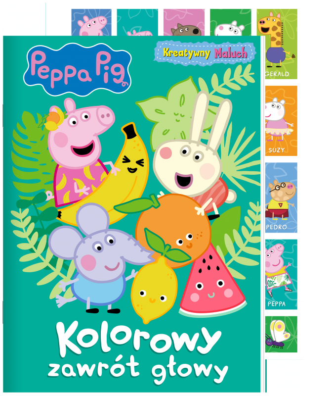 Kolorowy zawrót głowy. Świnka Peppa. Kreatywny Maluch