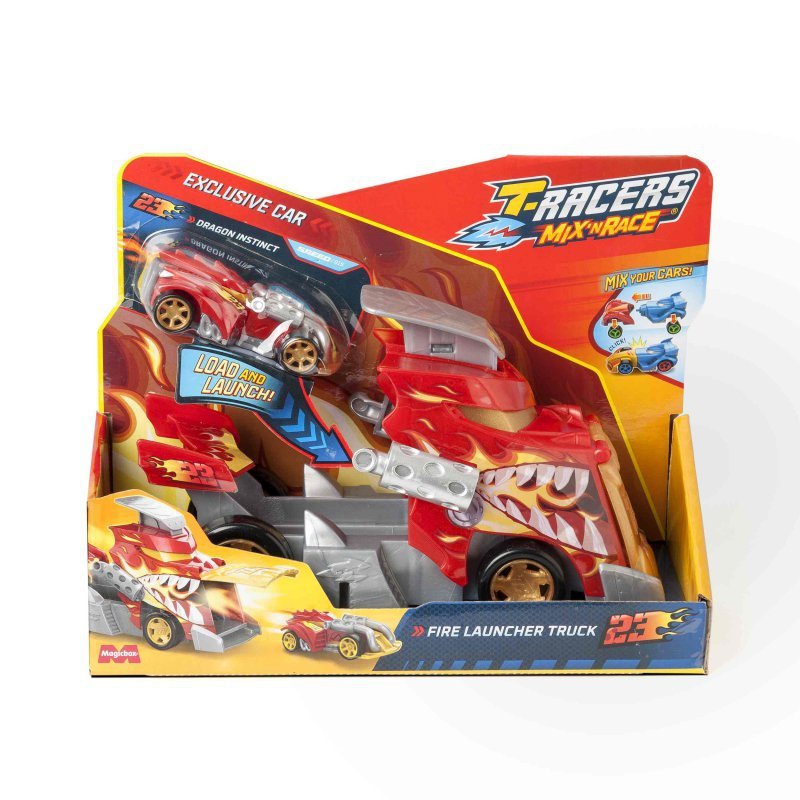 T-Racers S Playset Fire Launcher Truck