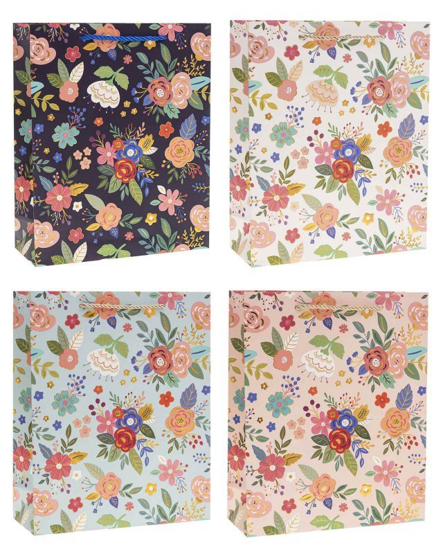 Torebki prezentowe TK-25085-HS-A4 12 sztuk