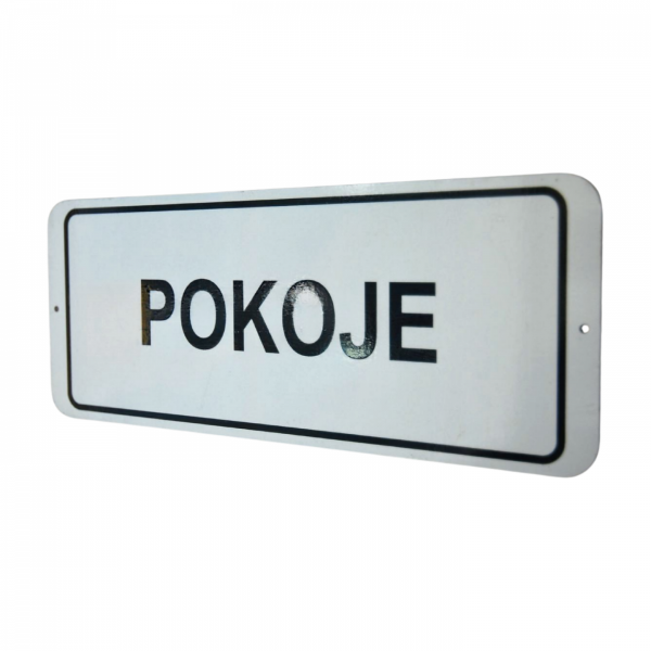 Tabliczka na drzwi 25/10cm