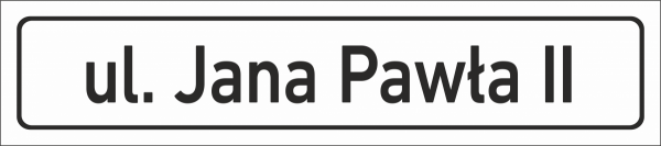 Tablica adresowa z nazwą ulicy