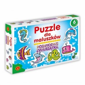 Puzzle dla Maluszków - Podwodne Zwierzęta