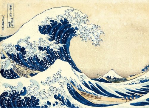 1000 Elementów, Hokusai, Wilka fala w Kanagawie