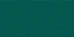 Ceramika Color Green Chevron Mat 30x60