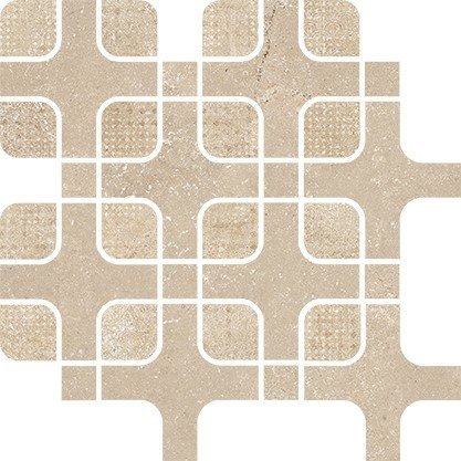 Opoczno Glazura Sensuella Beige Mosaic Satin 29,4x29,4
