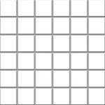 Paradyż Altea Bianco Mozaika K.4,8x4,8 29,8x29,8